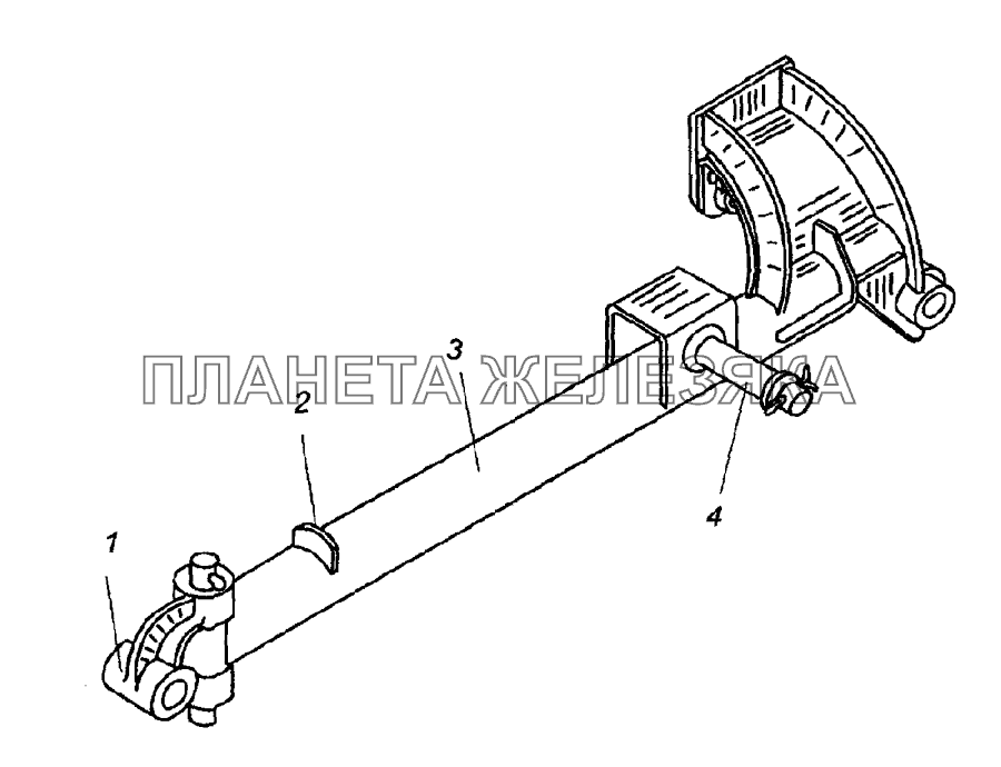 Тяговая штанга КС-Ф-2.1Б-4 Тяговая штанга КС-Ф-2.1Б-4