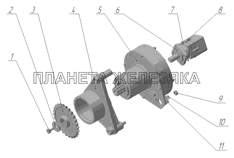 Привод транспортера ИГК-5 Привод транспортера ИГК-5