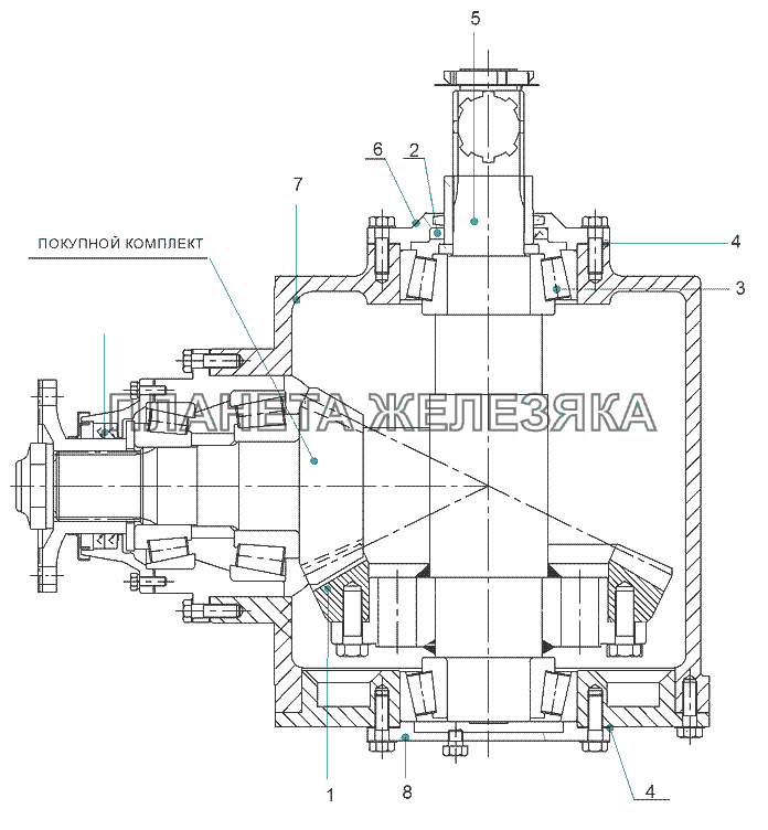 Редуктор конический АПР-60/80 Редуктор конический АПР-60/80