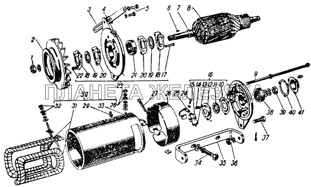 Генератор ГАЗ-21