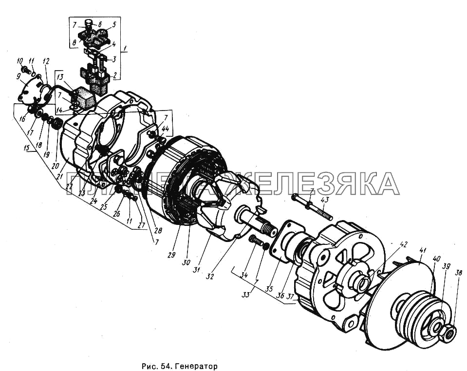 Генератор ГАЗ-24-10 Генератор ГАЗ-24-10