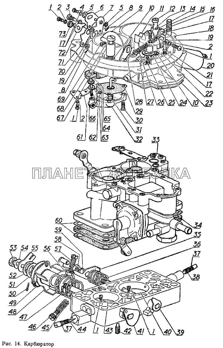 Карбюратор ГАЗ-3102