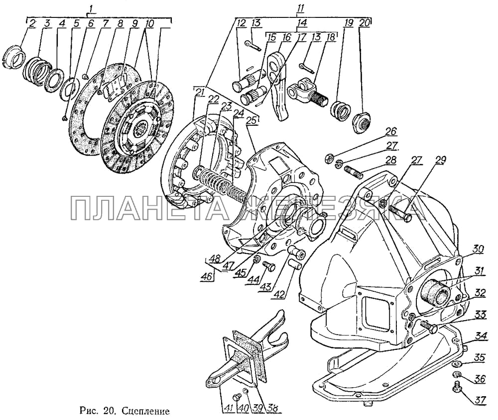 Сцепление ГАЗ-3102