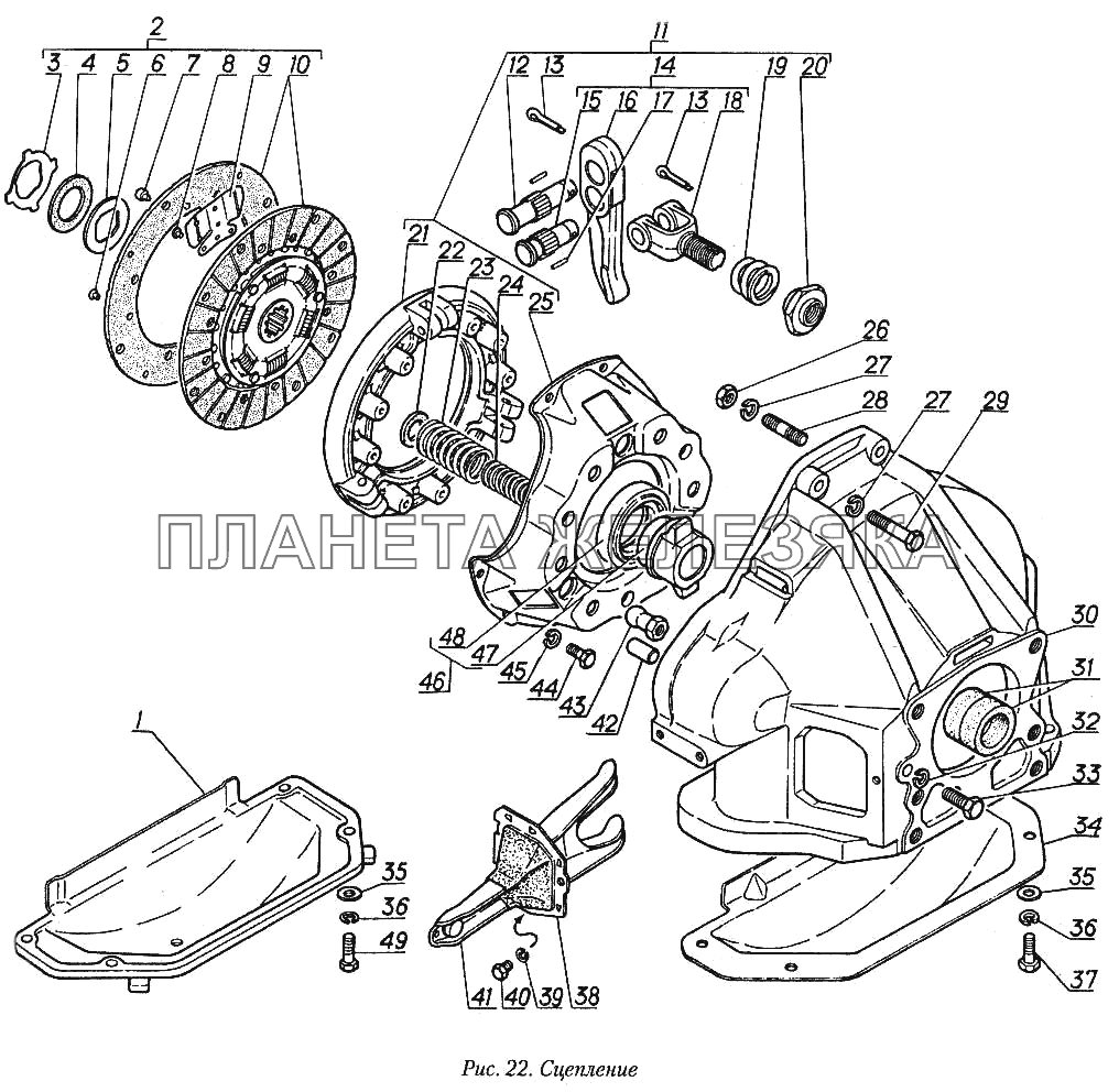 Сцепление ГАЗ-31029