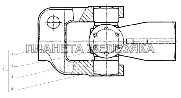 Шарнир карданный рулевого управления ГАЗ-31105 (дополнение)