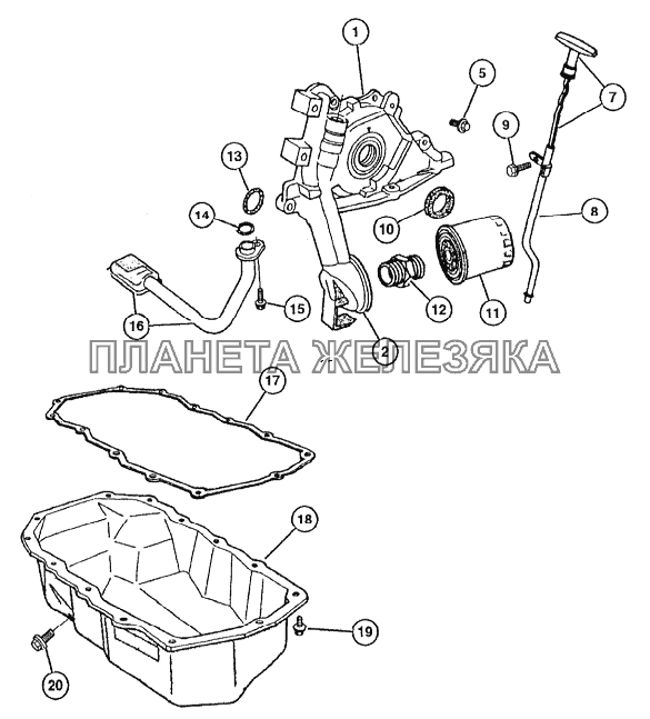 Система смазки ГАЗ-31105 (дополнение) Система смазки ГАЗ-31105 (дополнение)