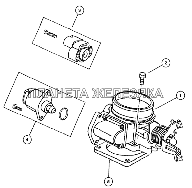 Элементы системы питания двигателя ГАЗ-31105 (дополнение)