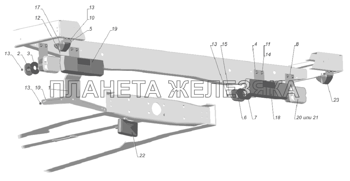 33081-3716001-50. Установка задних фонарей ГАЗ-33081