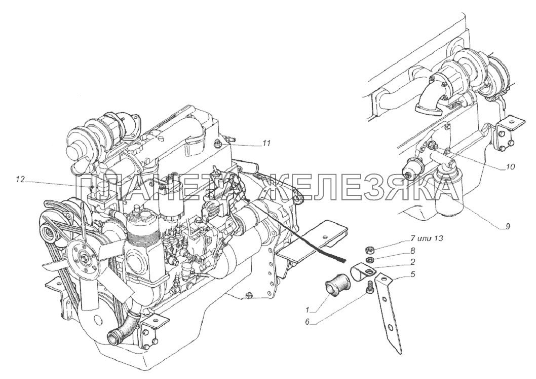 33081-3829004. Установка датчиков ГАЗ-33081