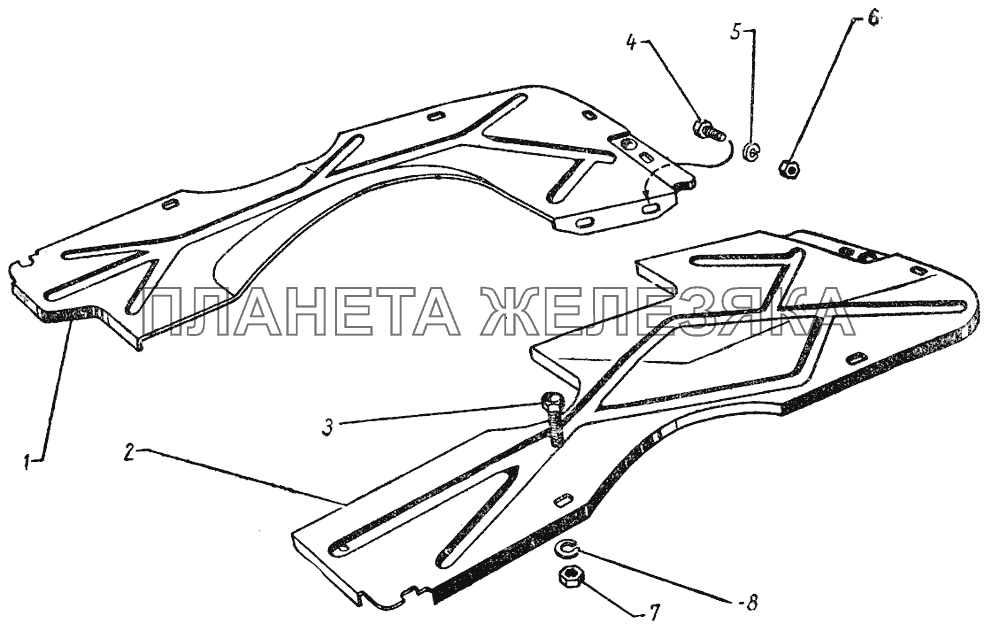 Брызговики ГАЗ-51 (63, 93)