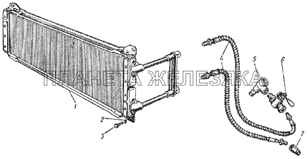 Масляный радиатор ГАЗ-69