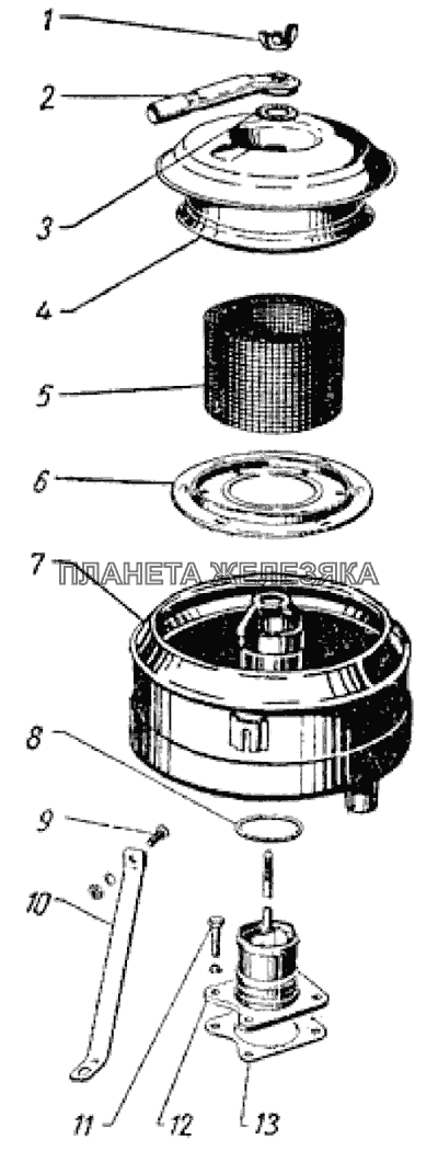 Воздушный фильтр ГАЗ-69