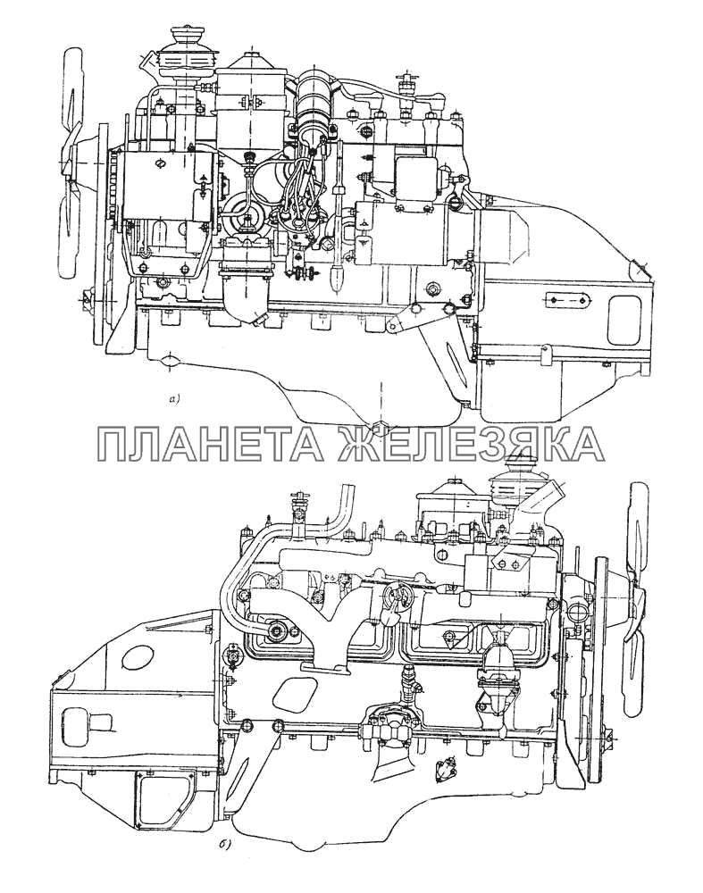 Двигатель ГАЗ-12 (ЗИМ)