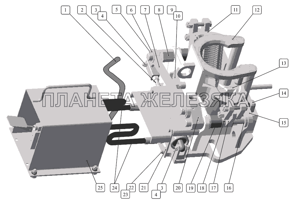 Захват клиновой ЗК-56 АФНИ.611542.003 Захват клиновой ЗК Захват клиновой ЗК-56 АФНИ.611542.003 Захват клиновой ЗК