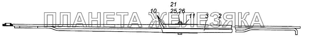 Рессора передняя в сборе 4308-2902012-10 КамАЗ-4308