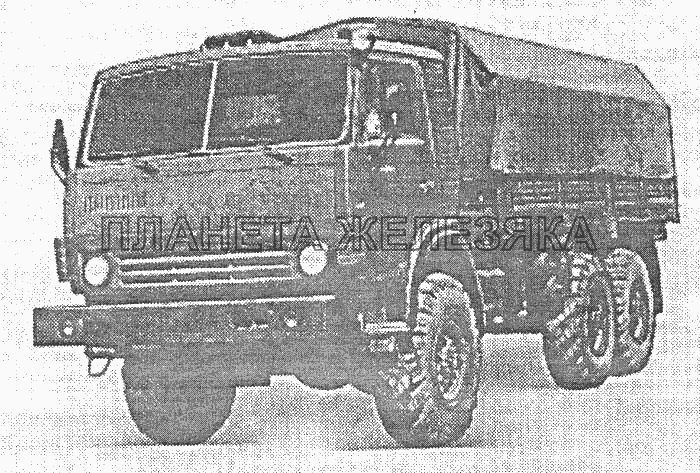 Автомобиль в сборе КамАЗ-4310 (каталог 2004 г)