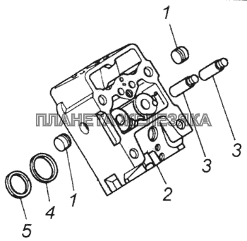 Головка цилиндра КамАЗ-43118