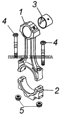 Шатун КамАЗ-43118