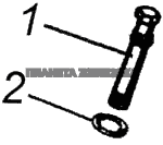 Штуцер головки подвода воздуха КамАЗ-4326 (каталог 2003г)