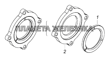 4310-2304128 Кольцо упорное кулака шарнира полуоси КамАЗ-43118 (Евро 4)