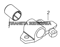 43114-2902020 Ушко с втулкой КамАЗ-43118 (Евро 4)