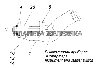 6520-3400006-19 Установка круиз-контроля КамАЗ-43118 (Евро 4)