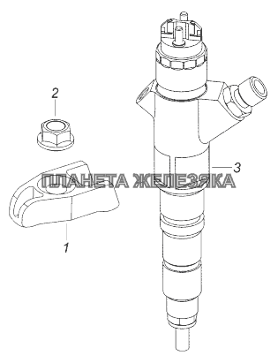 740.90-1112000 Установка форсунки КамАЗ-43118 (Евро 4)