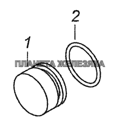 740.1003434 Заглушка с кольцом КамАЗ-43253 (Часть-1)