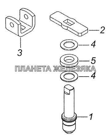 5320-8105015 Пробка крана КамАЗ-43255 (Евро-2)