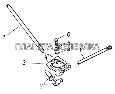 Газораспределительный механизм КамАЗ-4326