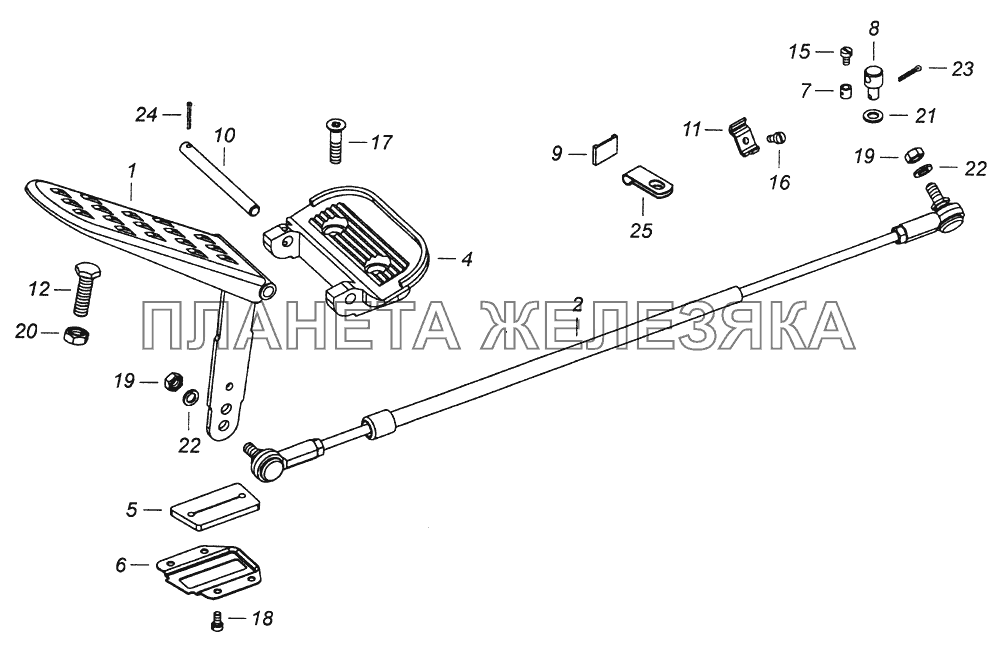 5320-1108003-20 Установка управления подачей топлива КамАЗ-43261 (Евро-1, 2)