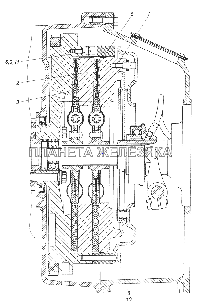 17.1600010-01 Сцепление КамАЗ-43261 (Евро-1, 2)