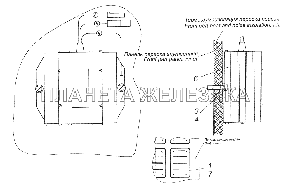 5350-3759001 Установка преобразователя напряжения КамАЗ-43261 (Евро-1, 2)