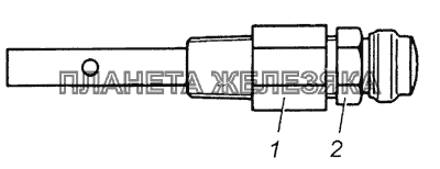 5320-2401114 Клапан со штуцером в сборе КамАЗ-6350 (8х8)