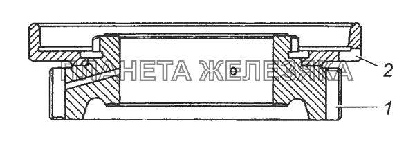 161.1701120 Шестерня второй передачи вторичного вала в сборе КамАЗ-63501 8х8