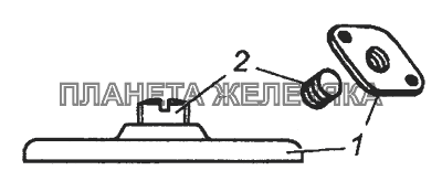 740.1002080 Заглушка водяной полости в сборе КамАЗ-53501 (6х6)