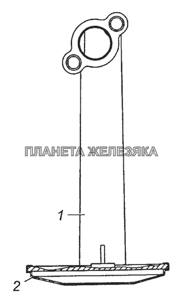 7406.1011398-20 Маслозаборник в сборе КамАЗ-53504 (6х6)