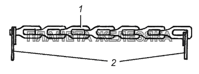 5320-1015160 Цепочка с кольцом в сборе КамАЗ-63501 8х8