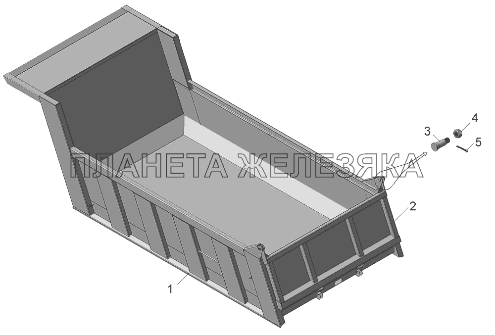 Платформа 45141-8500020 КамАЗ-45141