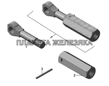 5511-8505060 Муфта в сборе КамАЗ-45142