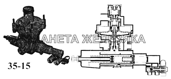 Регулятор тормозных сил КамАЗ-5297