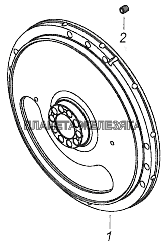 740.50-1005116 Маховик Шасси КамАЗ-5297
