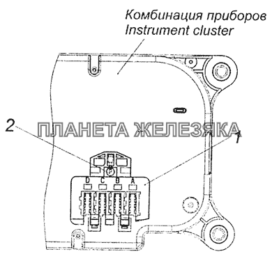 5308-3802001 Пломбировка спидометра КамАЗ-5308 (Евро 3)