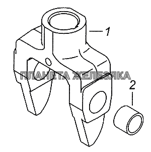4308-1703494 Вилка со втулками КамАЗ-5308 (Евро 3)