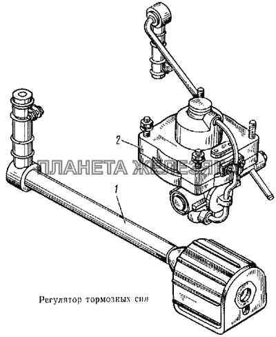 Регулятор тормозных сил КамАЗ-5315