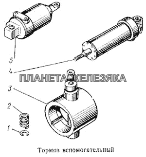 Тормоз вспомогательный КамАЗ-5315