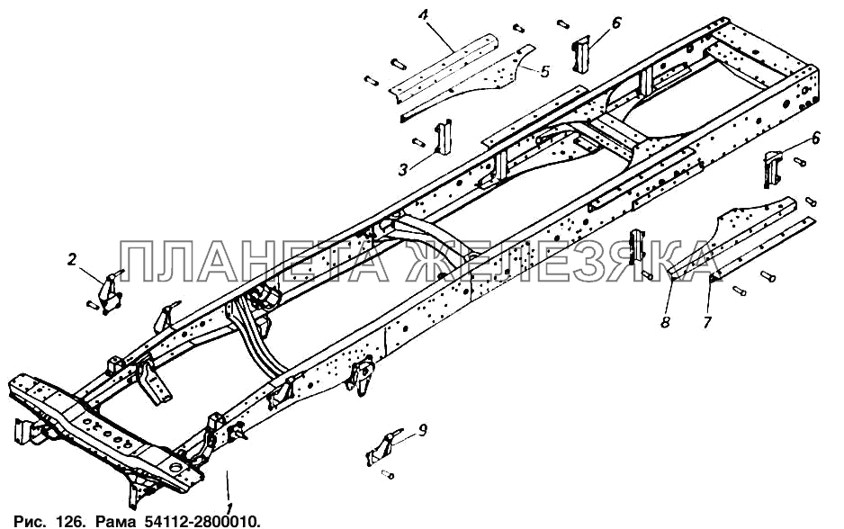 Рама 54112-2800010 Общий (см. мод-ции)