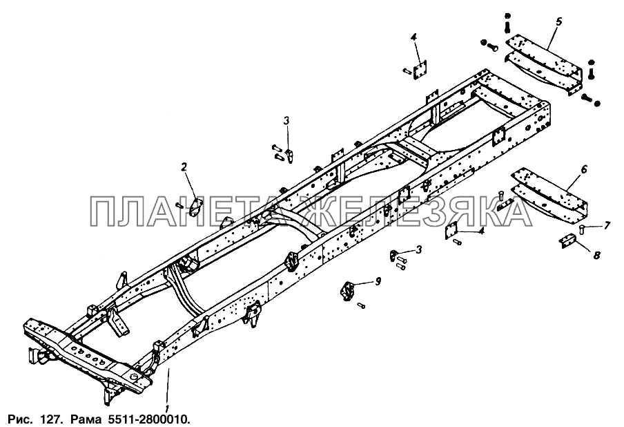 Рама 5511-2800010 Общий (см. мод-ции)