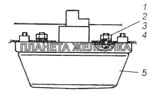 Установка бокового повторителя указателя поворота КамАЗ-53228, 65111