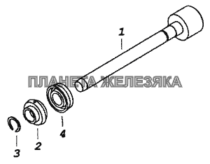 5320-1609552 Поршень выключения сцепления КамАЗ-53229 (Евро 2)